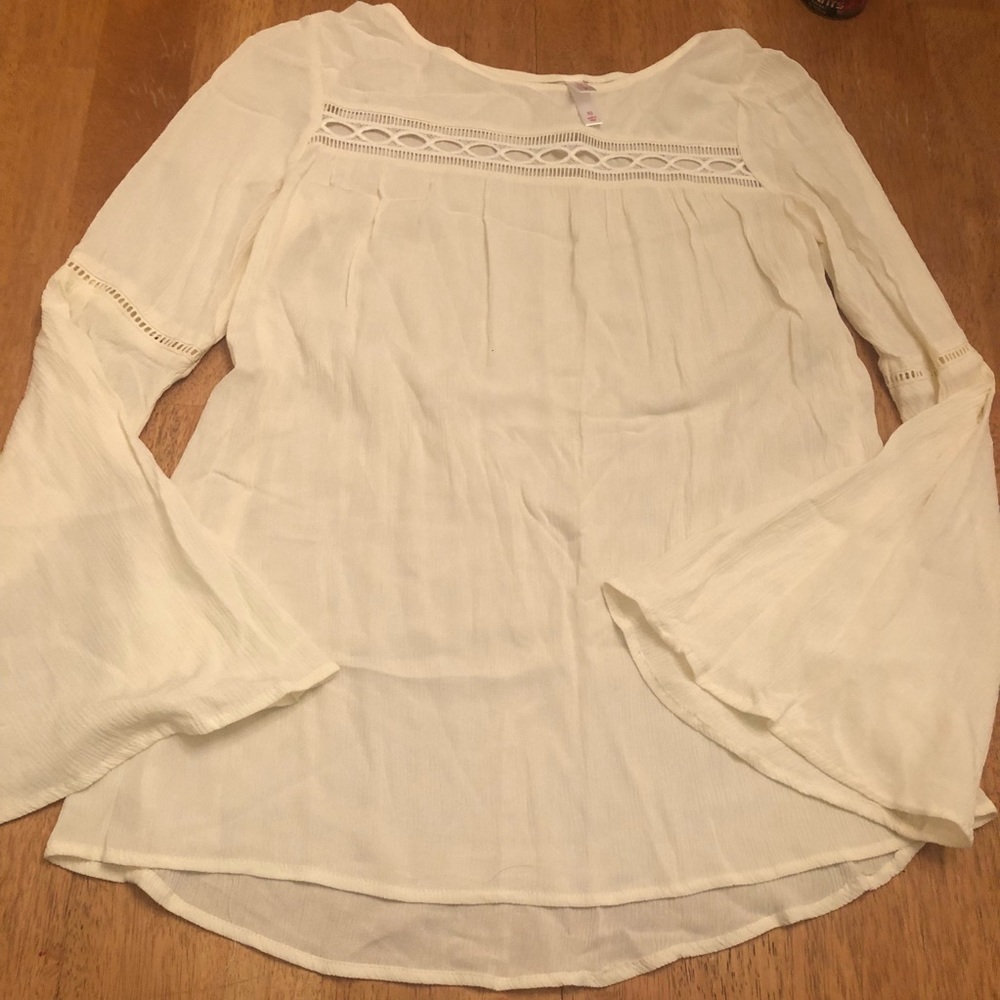 Xhiaration blouse long tunic length size XS nice cottage core